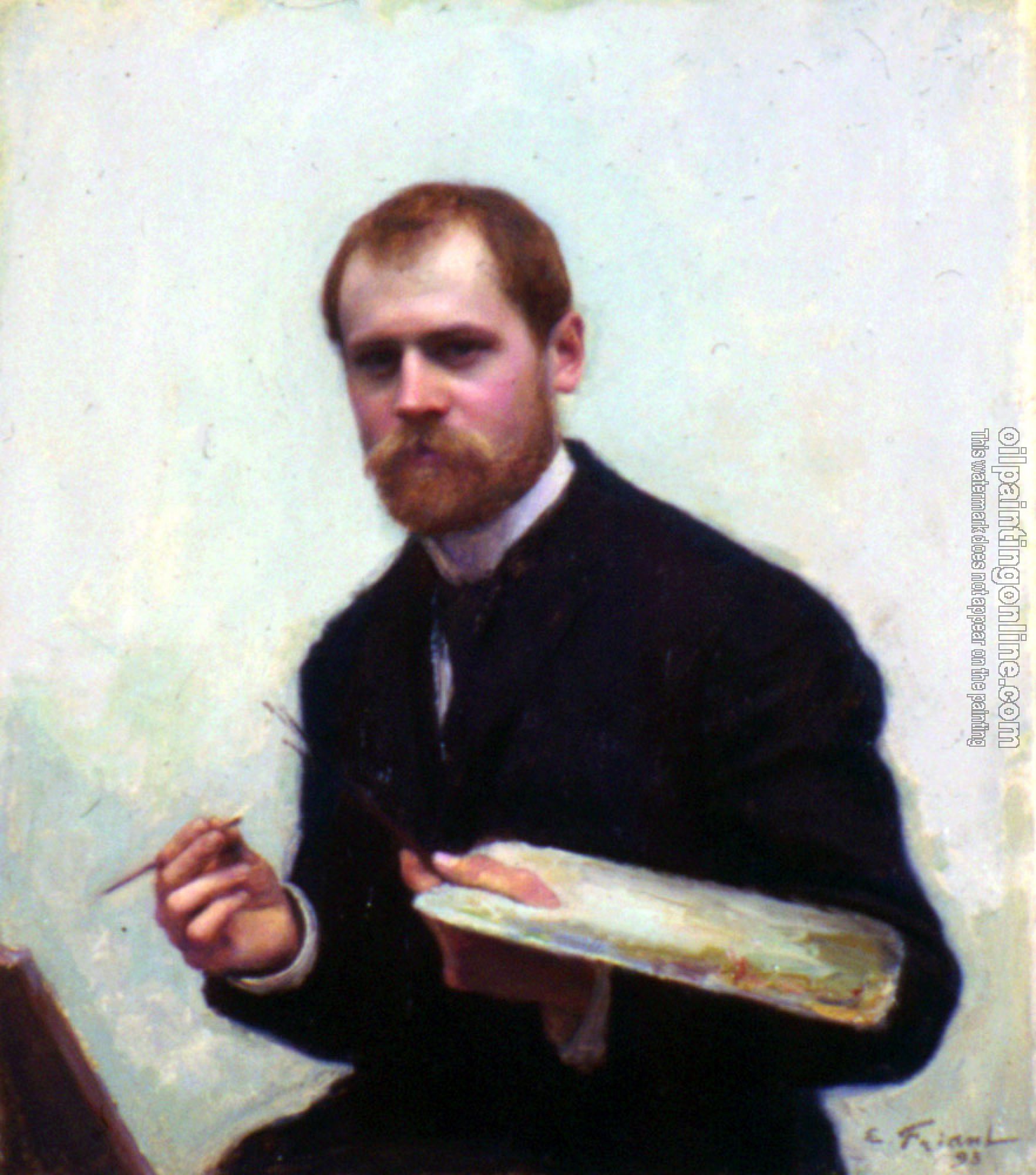 Emile Friant - Self Portrait